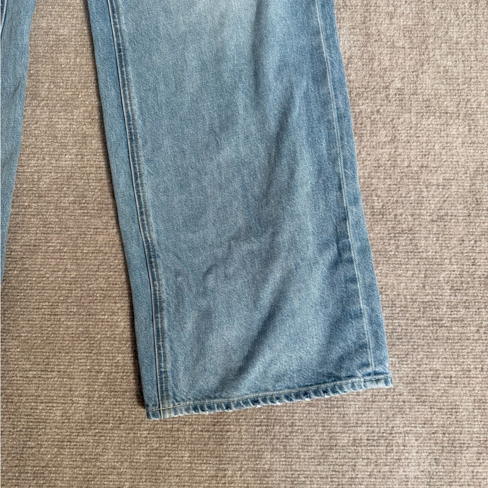 GRLFRND NWOT Lauren Super Loose Wide Leg in Sin City Size 28 Trendy Y2K Relaxed - Picture 6 of 13